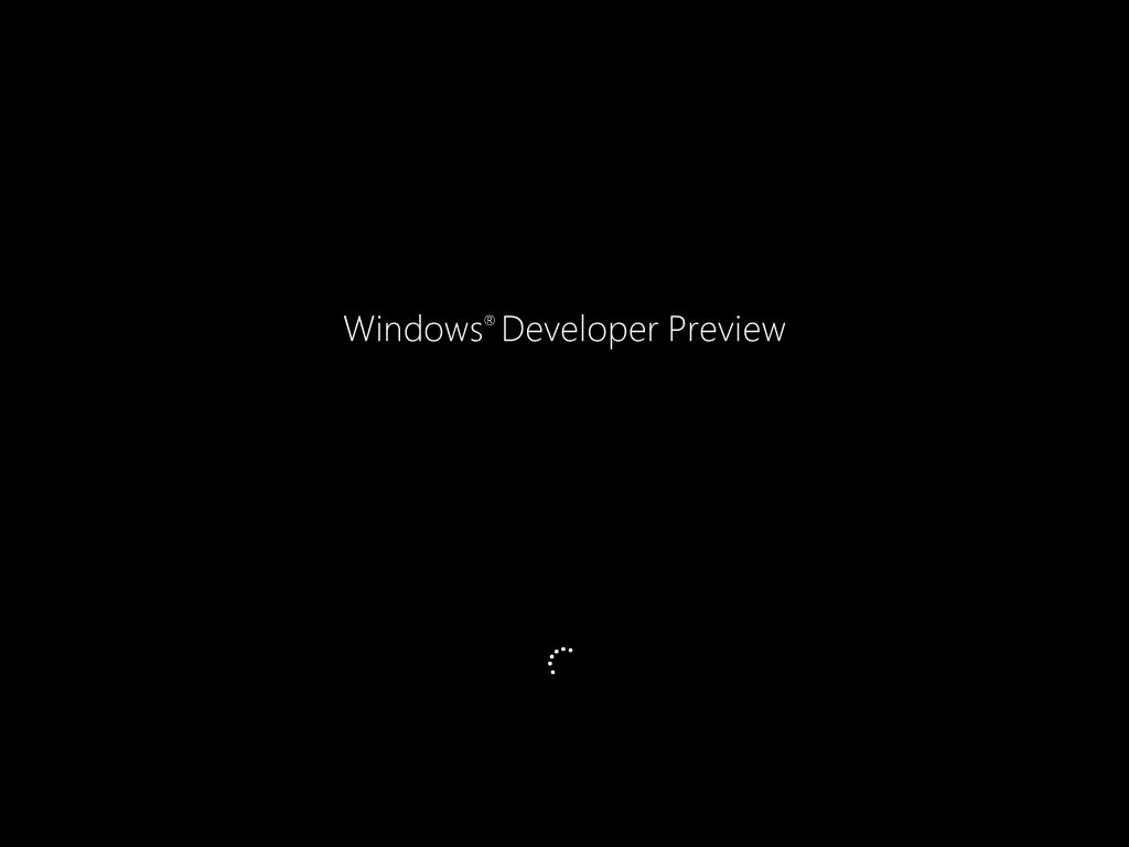 Windows 8 Developer Preview 13 Single9
