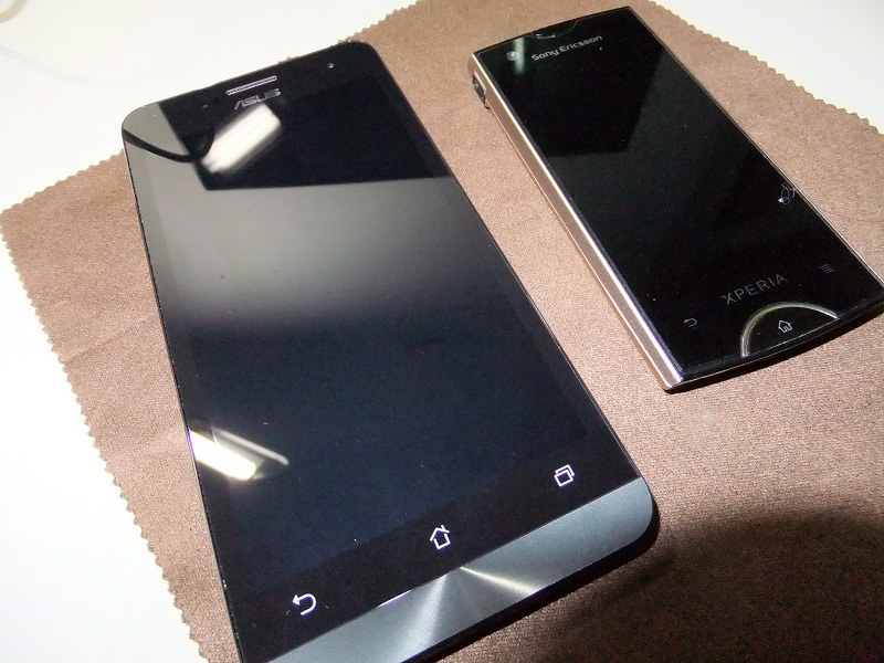 Zenfone 5 and Xperia Ray